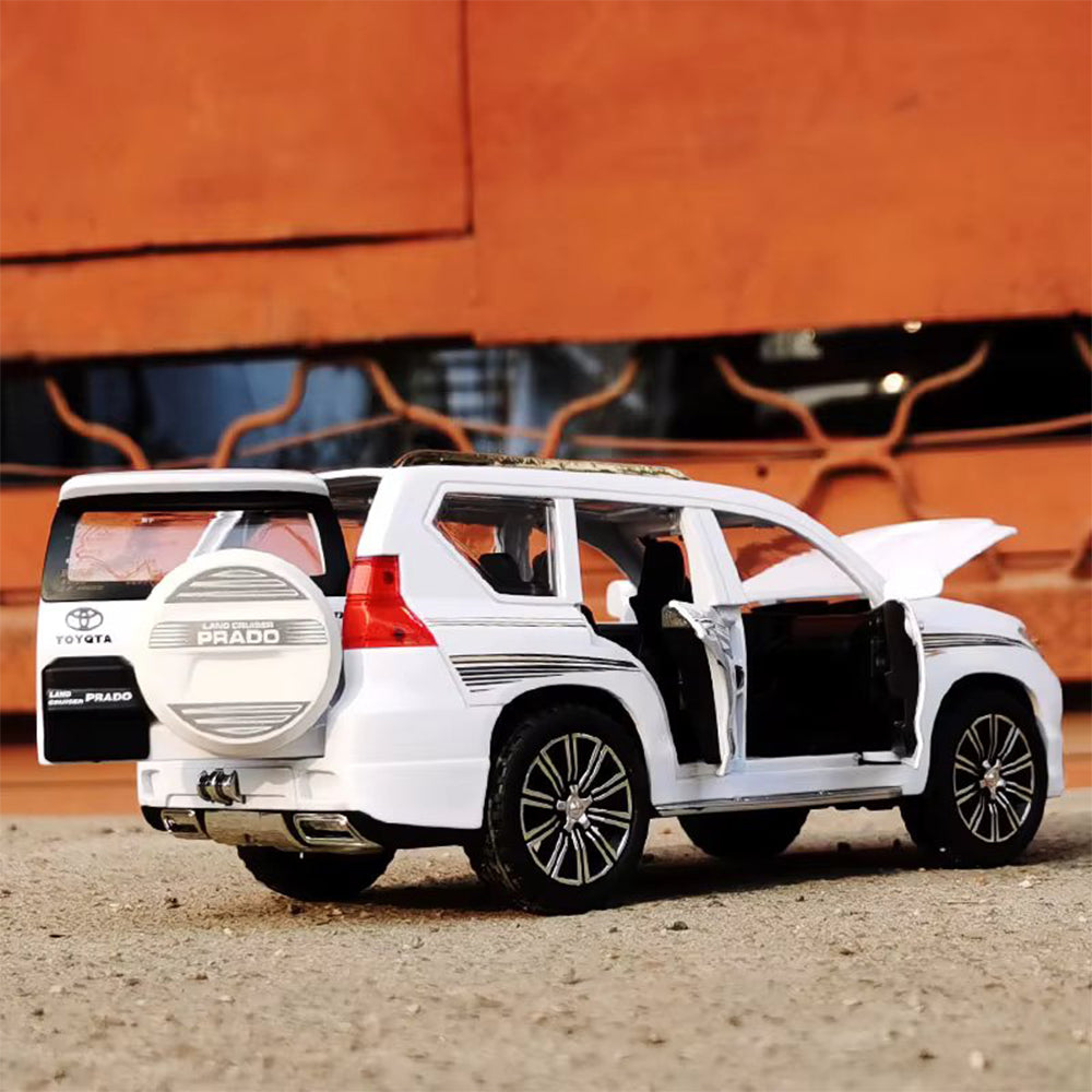 1:24 TOYOTA PRADO SUV OFF-ROAD ALLOY DIECAST MODEL