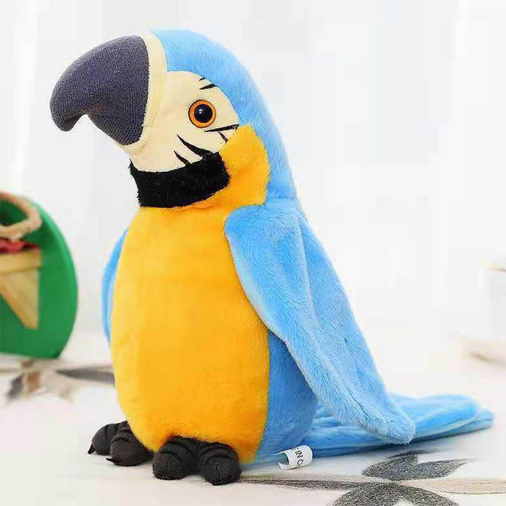 SOFT TALKING PLUSH PARROT