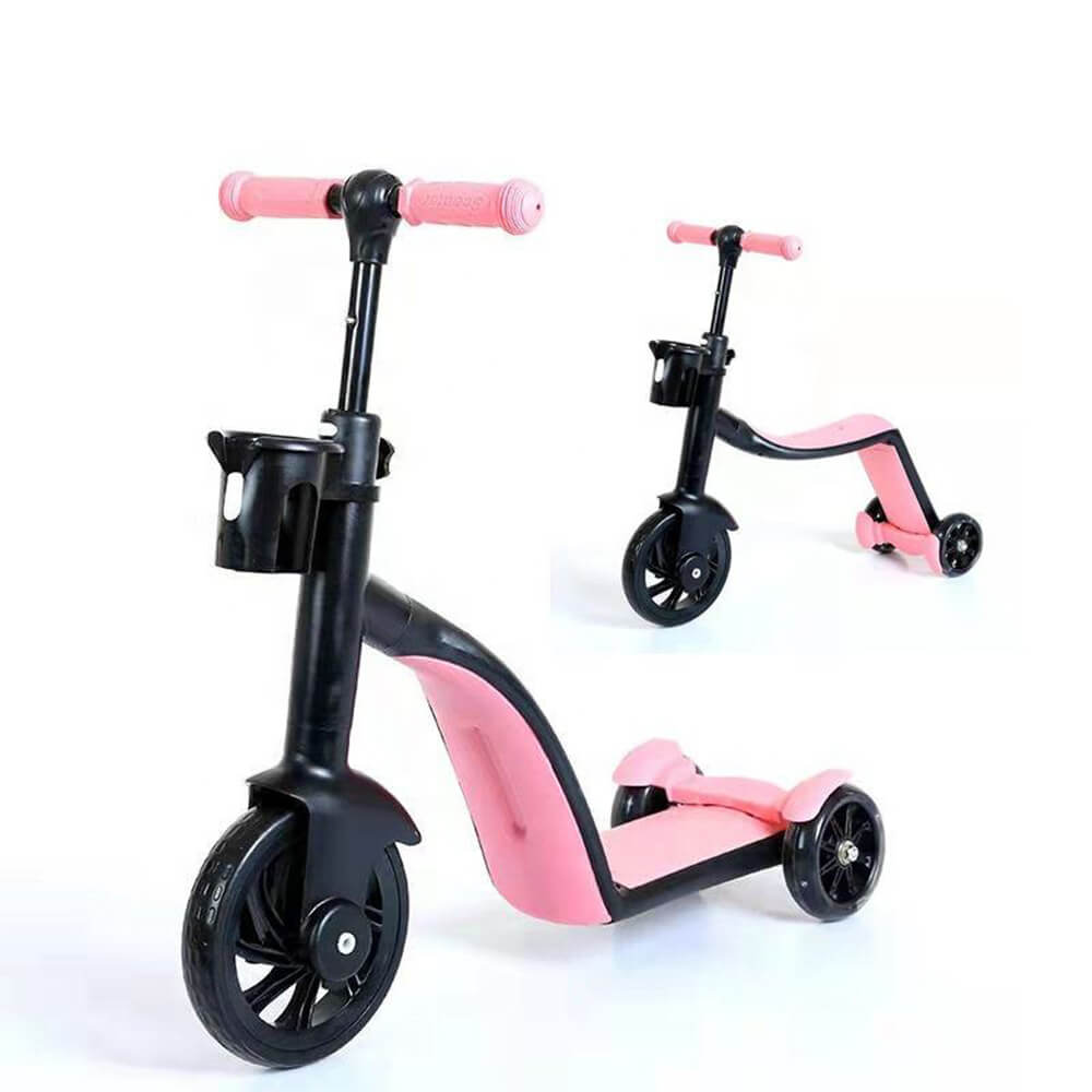 2 IN 1 MULTIFUNCTIONAL KICK SCOOTER & TRICYCLE