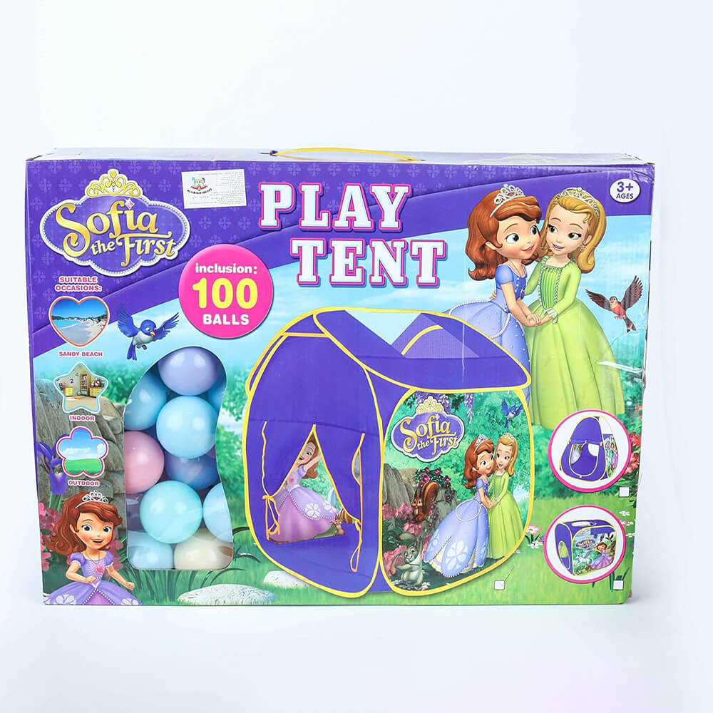 SOFIA PLAY TENT HOUSE WITH 100 BALL