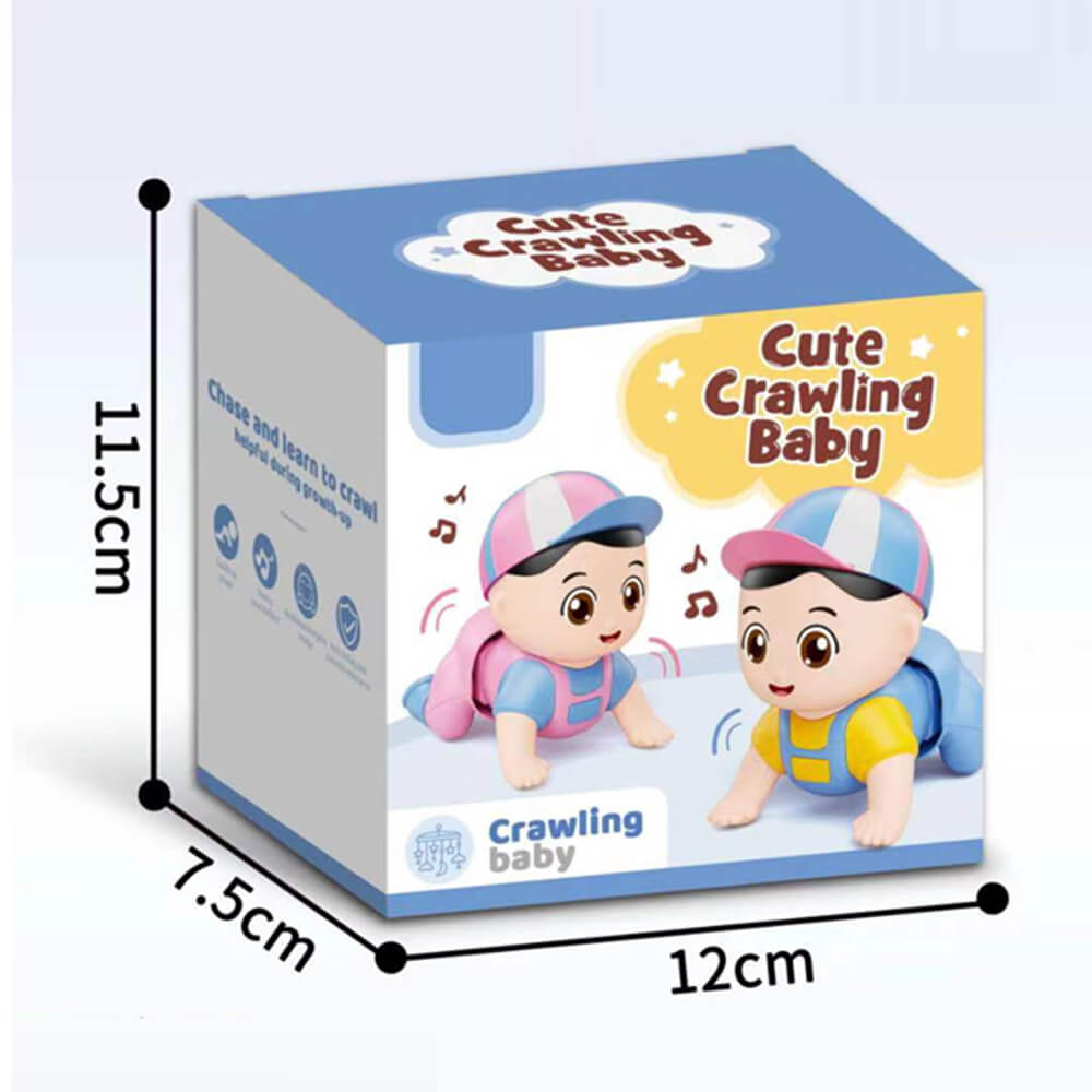 CUTE CRAWLING MUSICAL BABY TOY