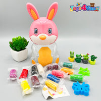 Thumbnail for RABBIT CLAY JAR & COIN BOX PACK OF 1