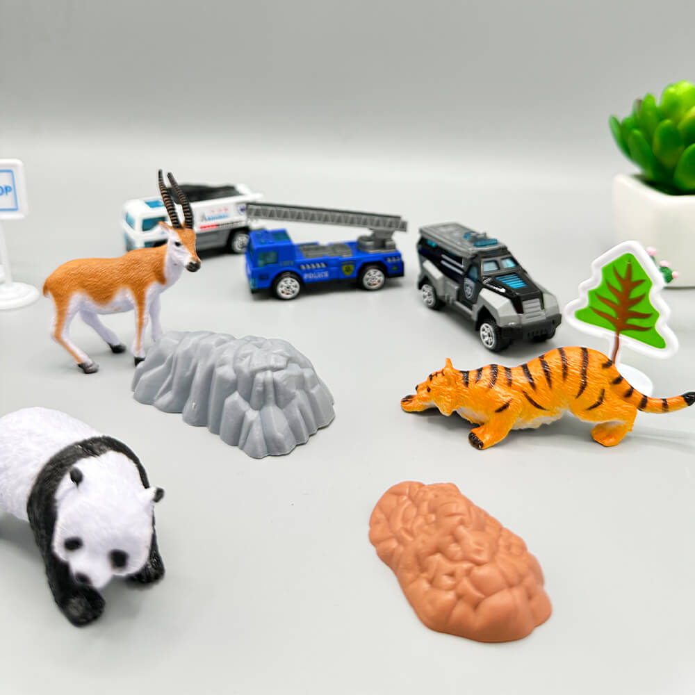 JUNGLE ANIMAL WORLD EXPLORE THEME SET