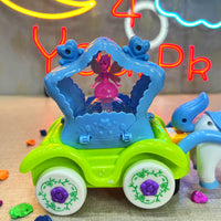 Thumbnail for KIDS MUSICAL & 3D LIGHTS STARS HORSE CARRIAGE FUN