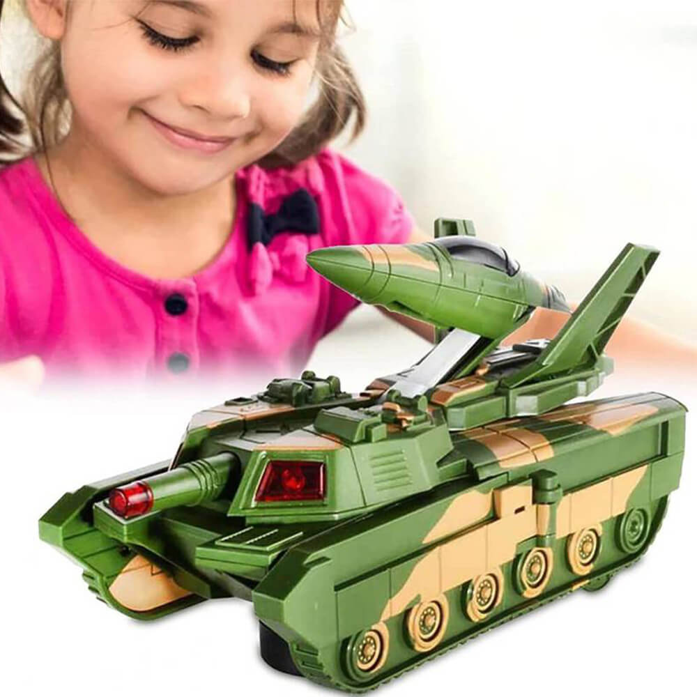 2 IN 1 AIRCRAFT AND MILITARY TANK