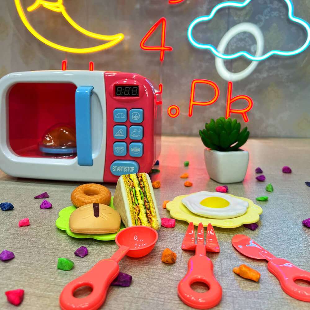 MICROWAVE WITH LIGHT SOUND FOR KIDS