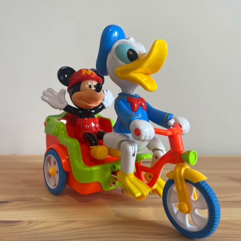 KIDS MUSICAL FUNNY MICKEY MOUSE BIKE WITH LIGHTS