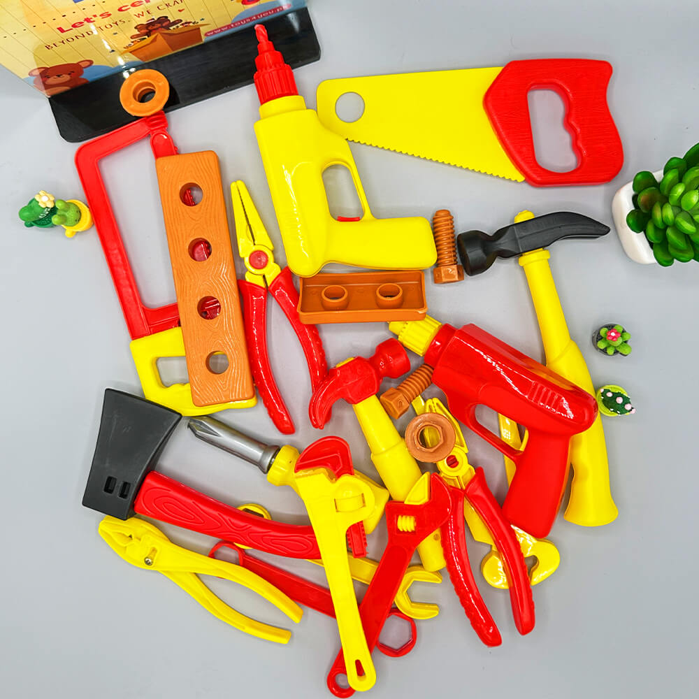 TOY MATIC CONSTRUCTION TOOL SET BOX