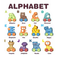 Thumbnail for ANIMALS SHAPES LETTERS - 4 PCS