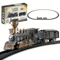 Thumbnail for CLASSIC ELECTRIC TRAIN SET WITH 2 CARRIAGES & TRACKS