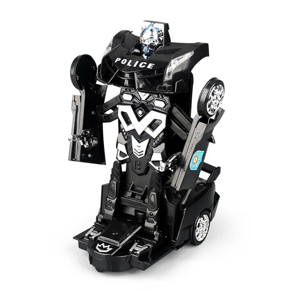 2 IN 1 TRANSFORMER POLICE ROBOT CAR