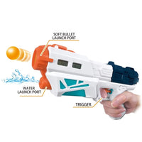 Thumbnail for 2 IN 1 SOFT BALL SHOOTING WATER GUN TOY