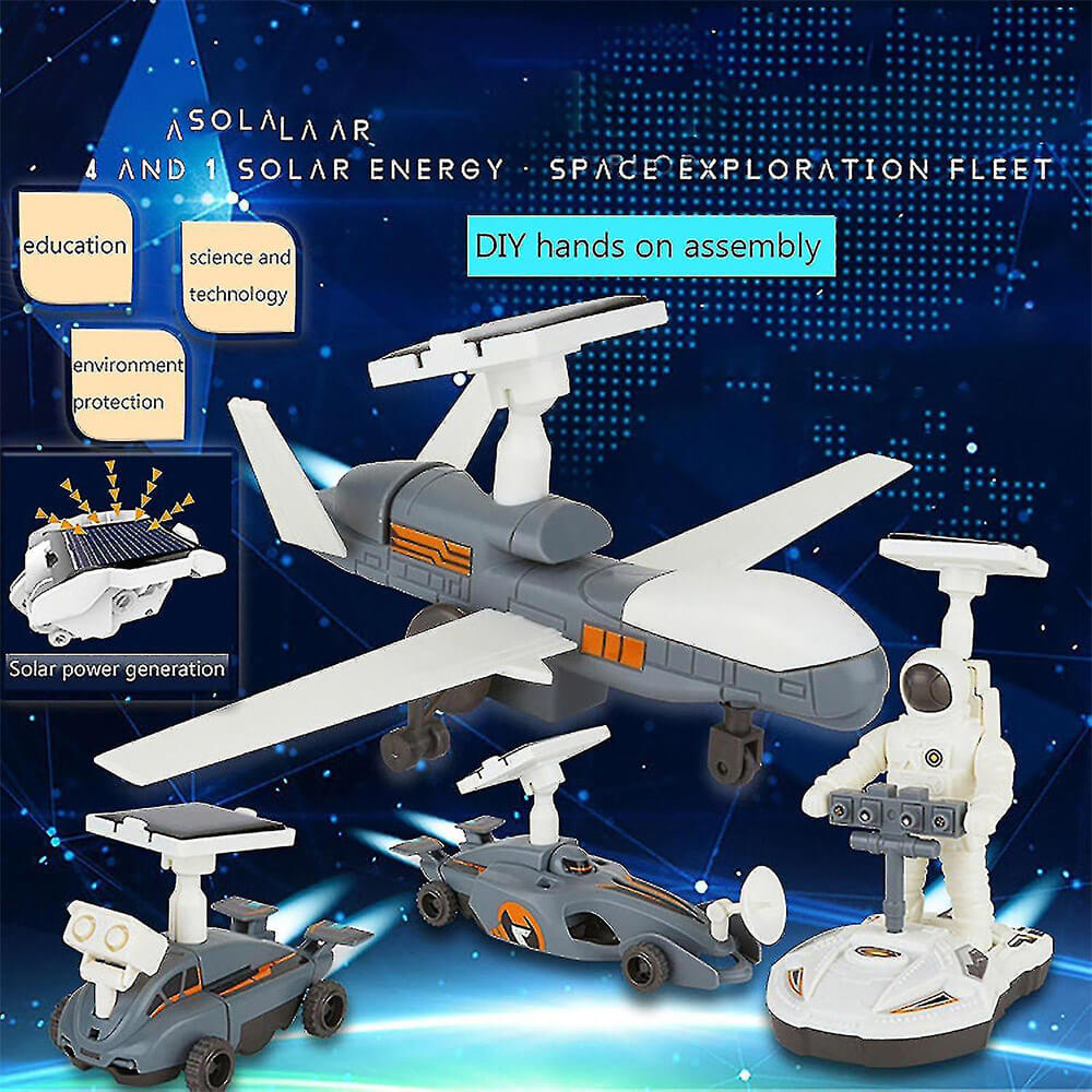 4 IN 1 SOLAR POWER SPACE EXPLORATION FLEET