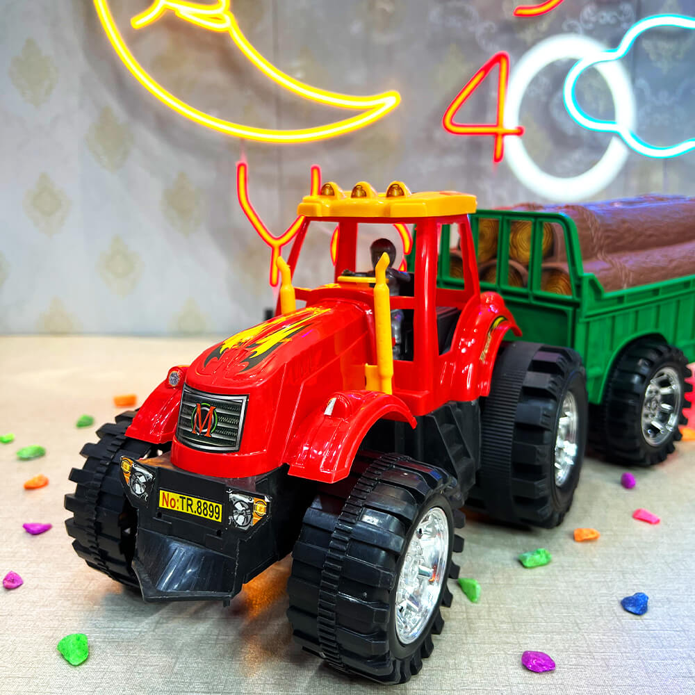 BIG SIZE TRACTOR TROLLEY FOR KIDS