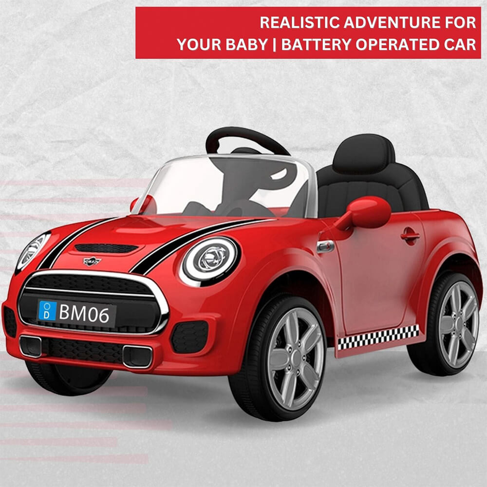 MINI COOPER RECHARGEABLE BATTERY OPERATED RIDE ON CAR