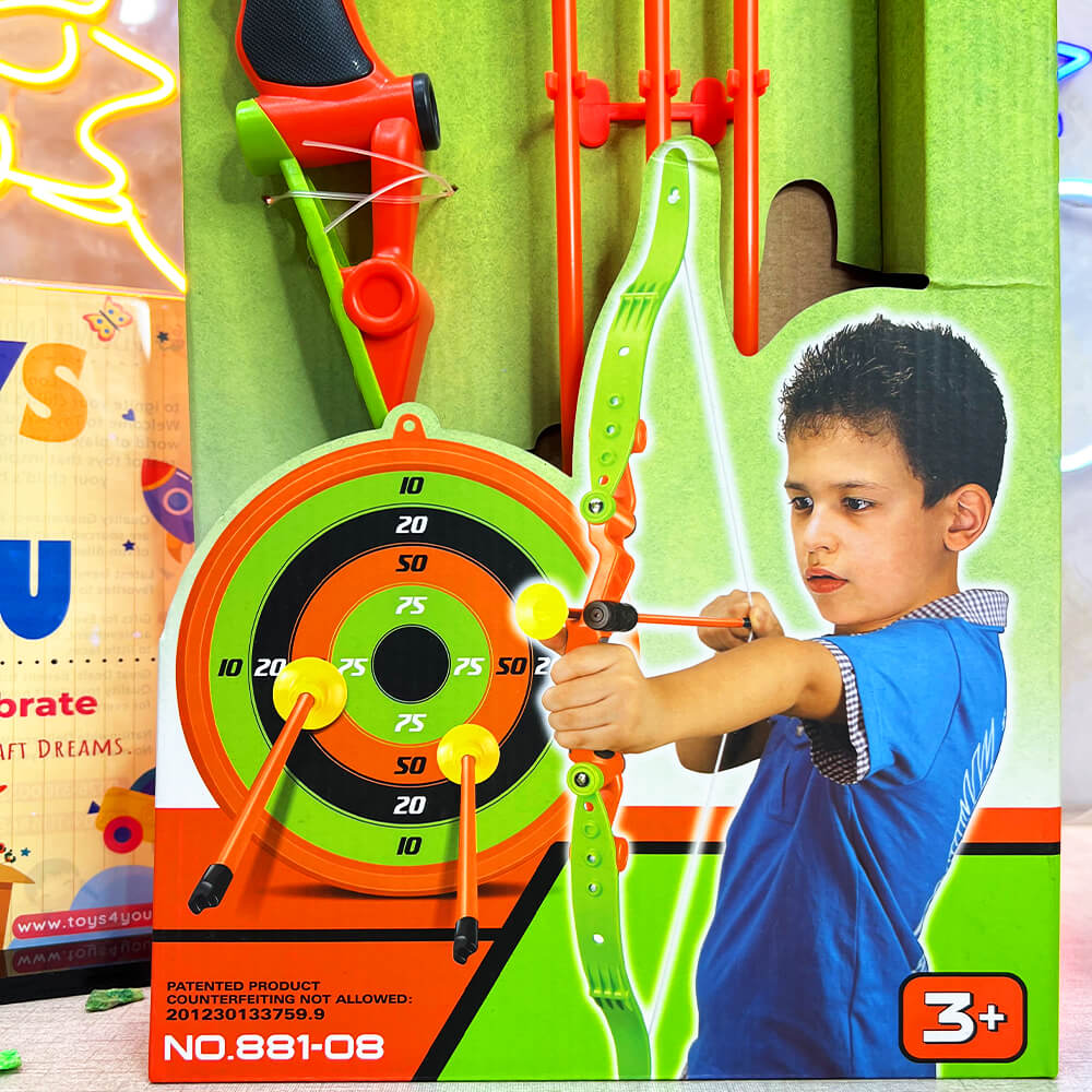 2 IN 1 ARCHERY SHOOTING SET FOR KIDS