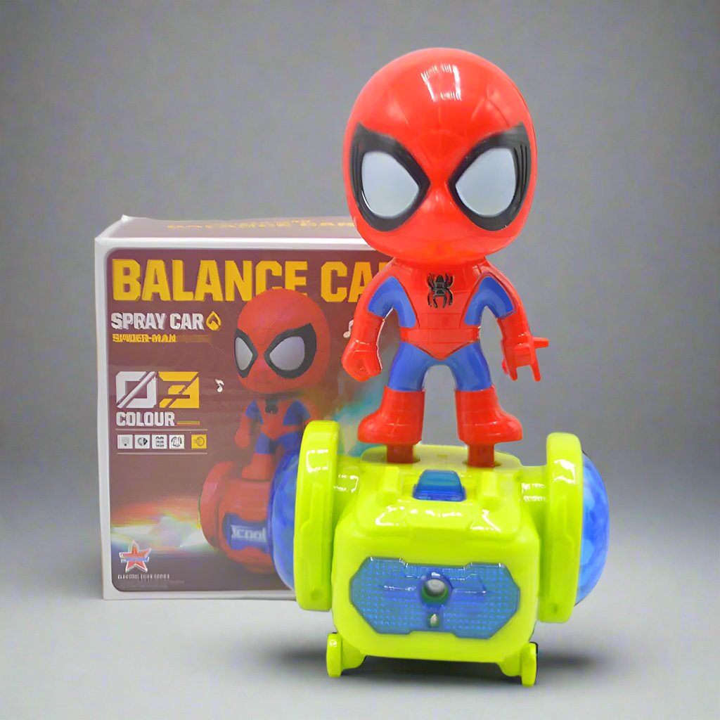 SPIDERMAN THEME BALANCE SPRAY CAR