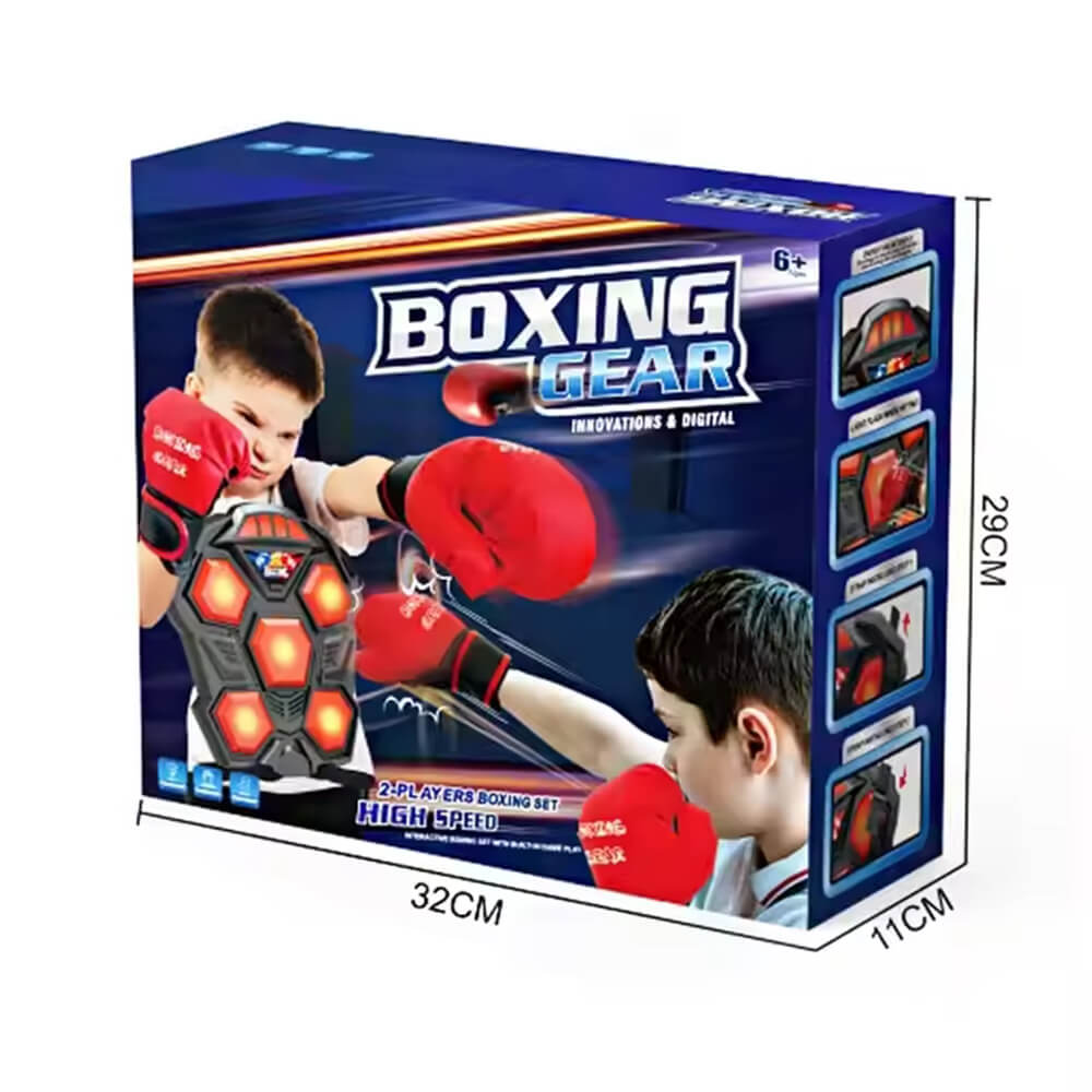 KIDS PUNCHING BOXING GEAR PLAY SET