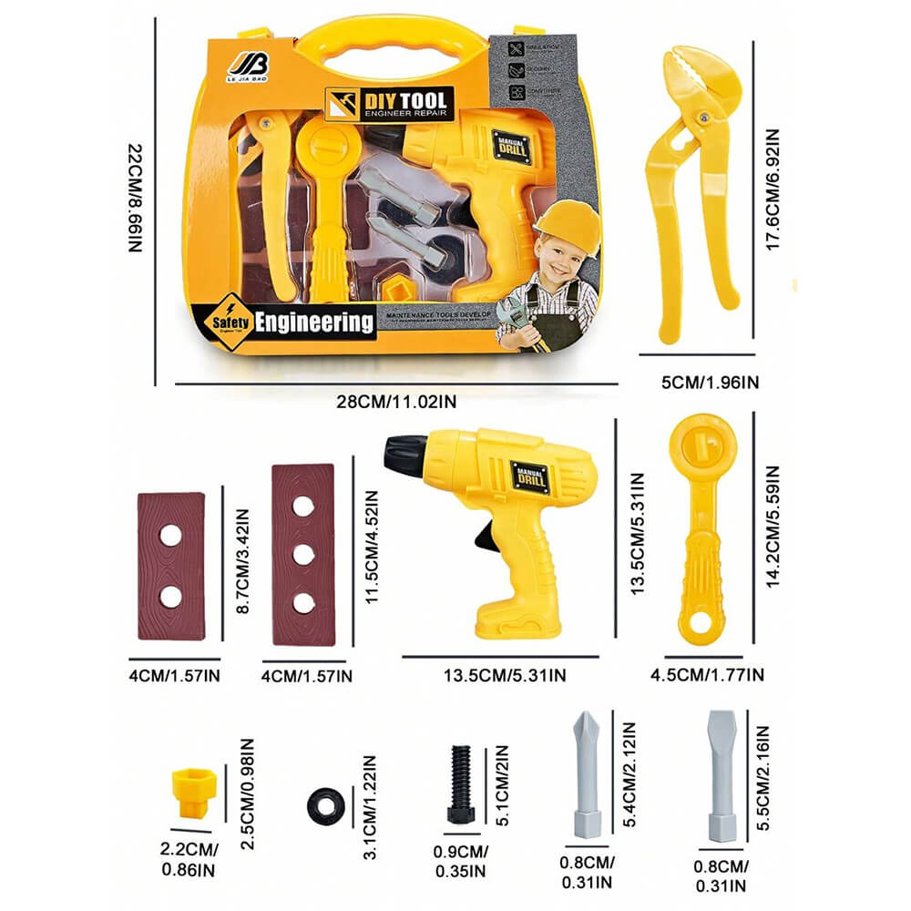 DIY TOOL ENGINEER REPAIR BRIEFCASE