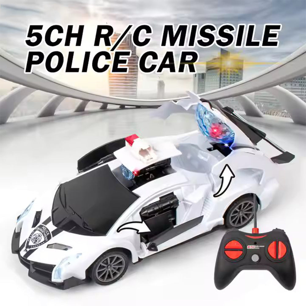 REMOTE CONTROL DEFORMABLE LIGHT MISSILE CAR