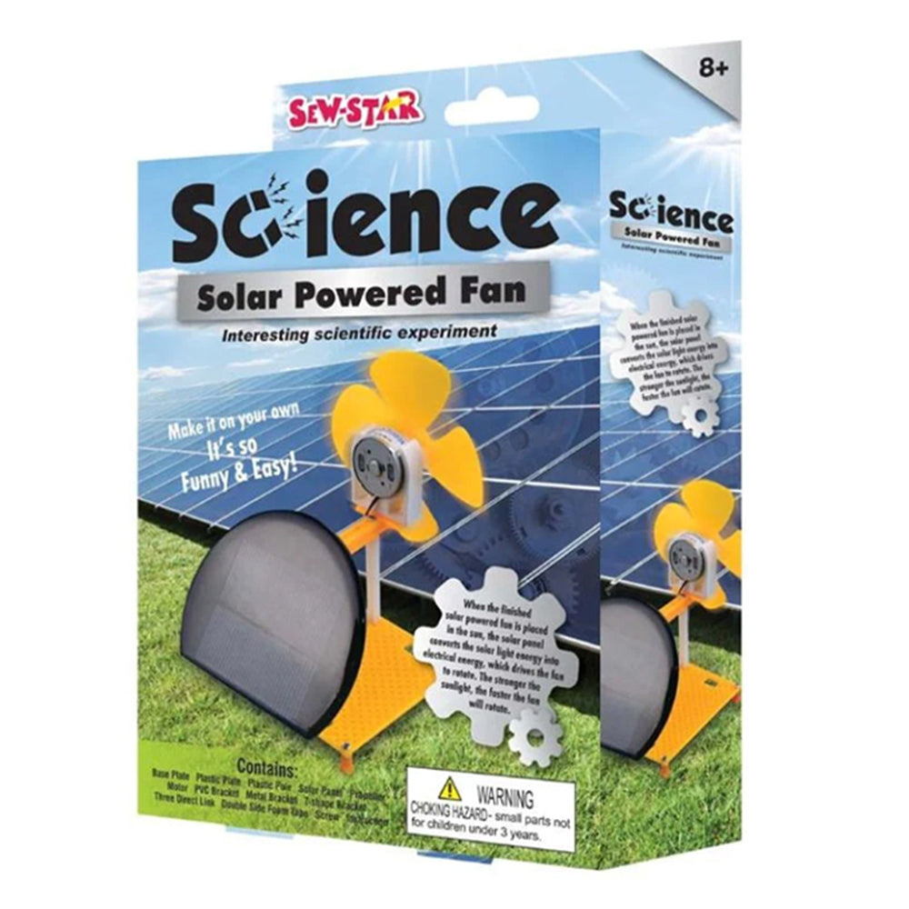 SCIENCE SOLAR POWERED FAN