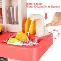 Thumbnail for REALISTIC KITCHEN PLAYSET LIGHTS & SOUNDS WITH LOTS OF KITCHEN ACCESSORIES