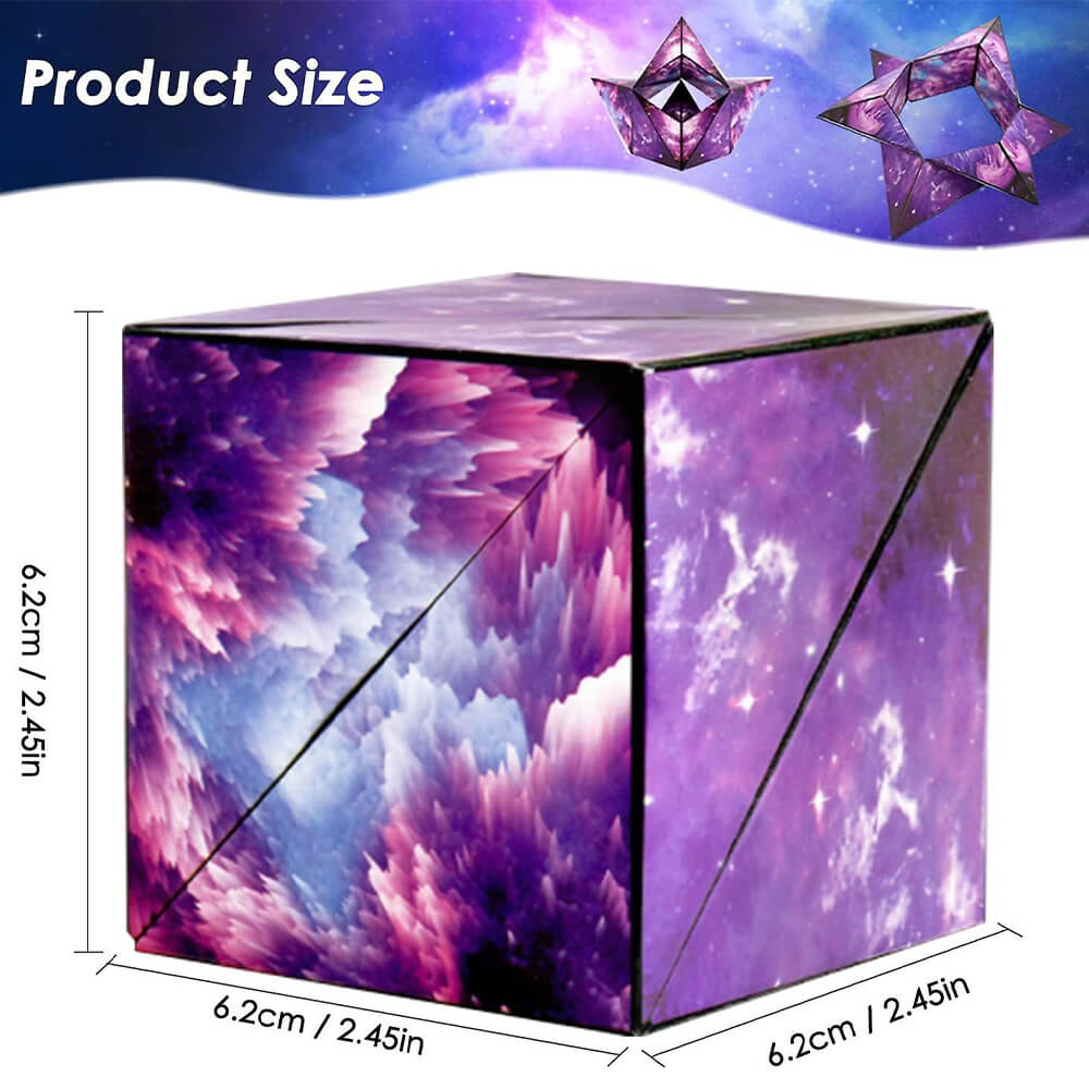 3D GEOMETRIC BRAIN INFINITY TEASER MAGIC CUBE