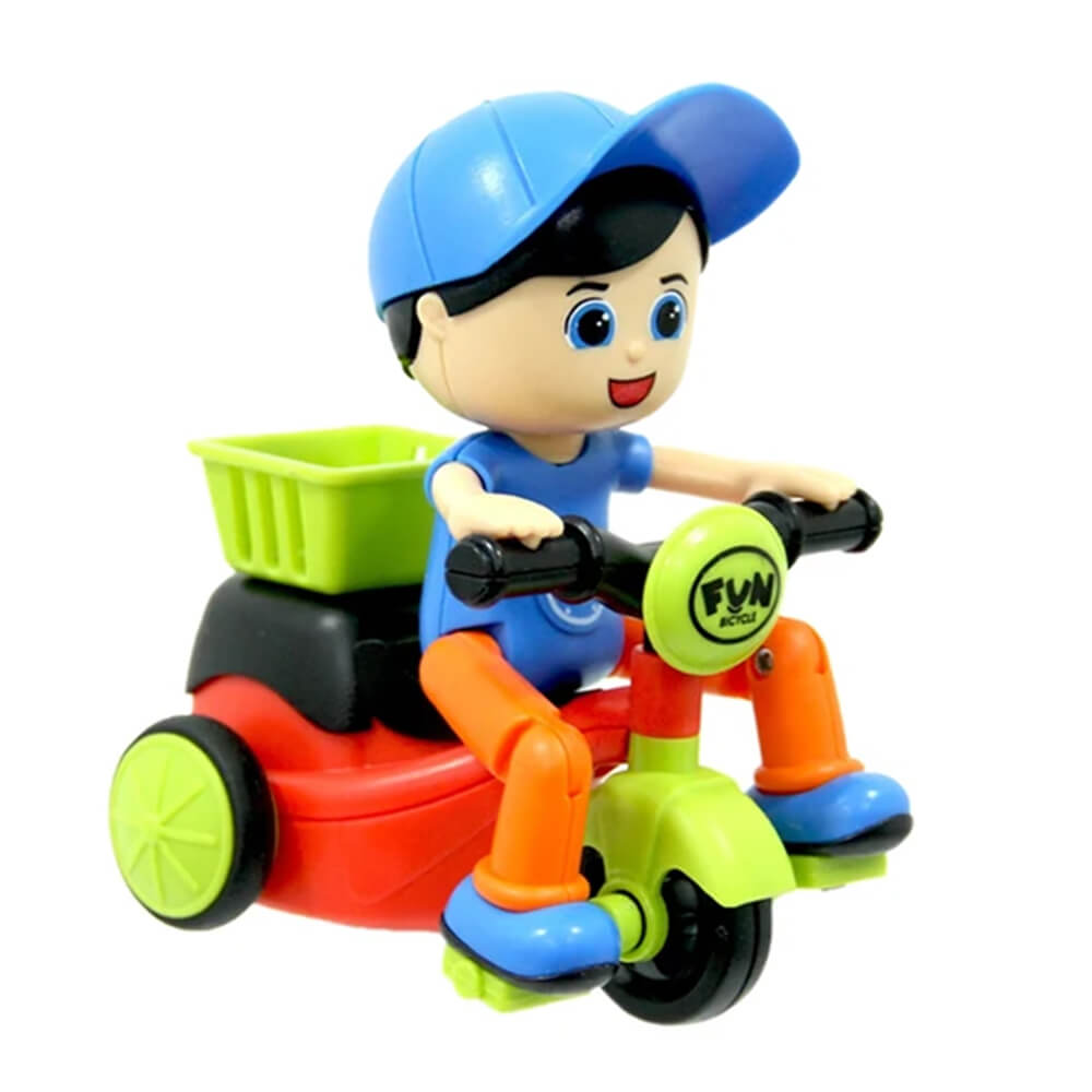 FRICTION POWERED CARTOON TRICYCLE ASSORTMENT