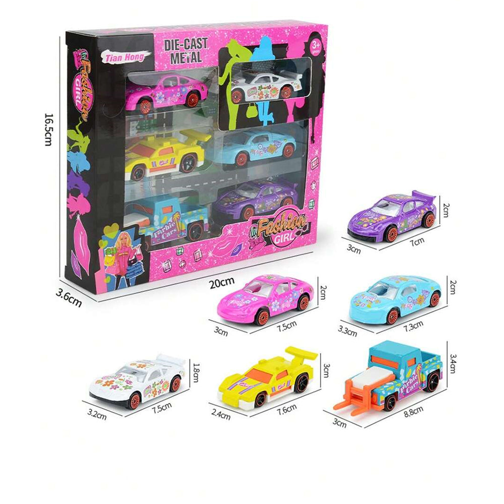 FASHION GIRL DIECAST METAL CAR