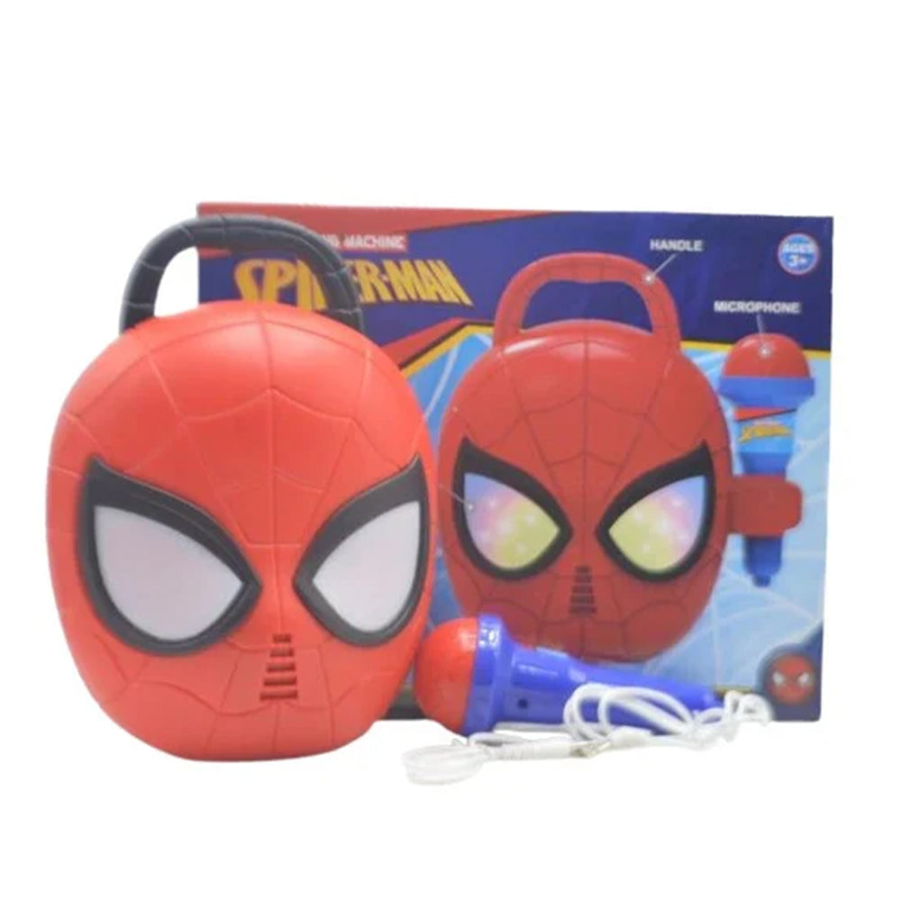 SPIDERMAN MUSIC PLAYER WITH MIC