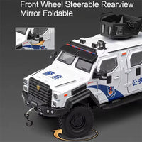 Thumbnail for 1:24 SWORDTOOTH TIGER POLICE ALLOY DIECAST MODEL