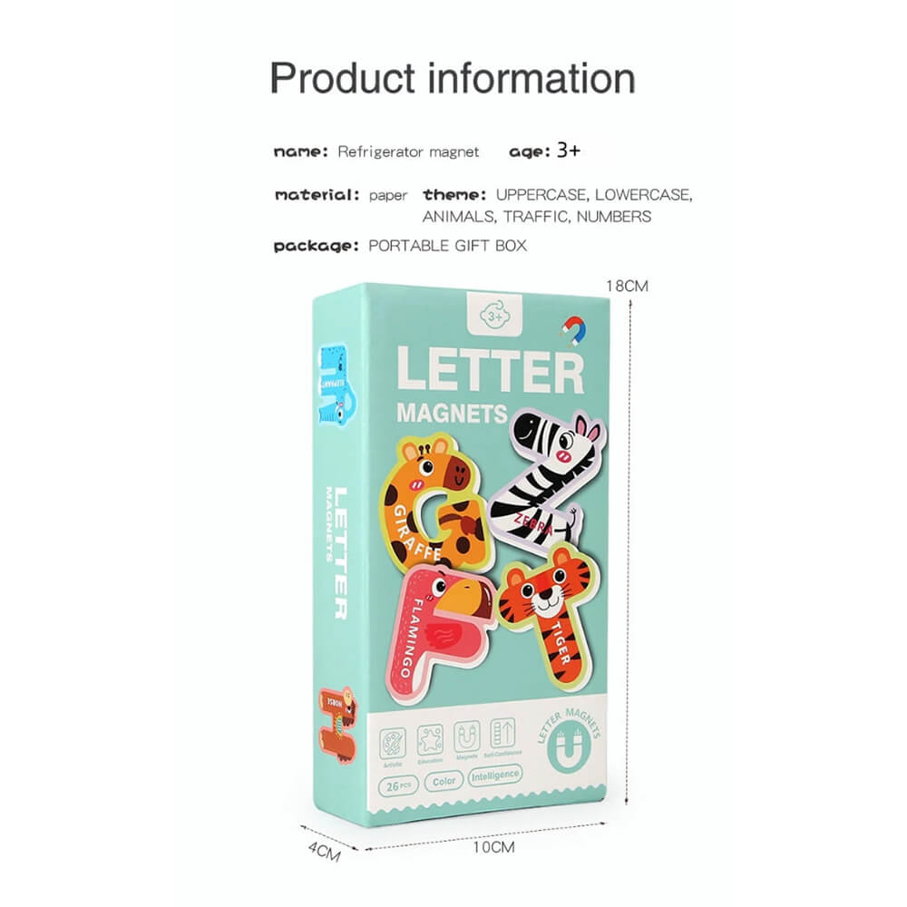 ALPHABET LETTER MAGNETIC SERIES TOYS