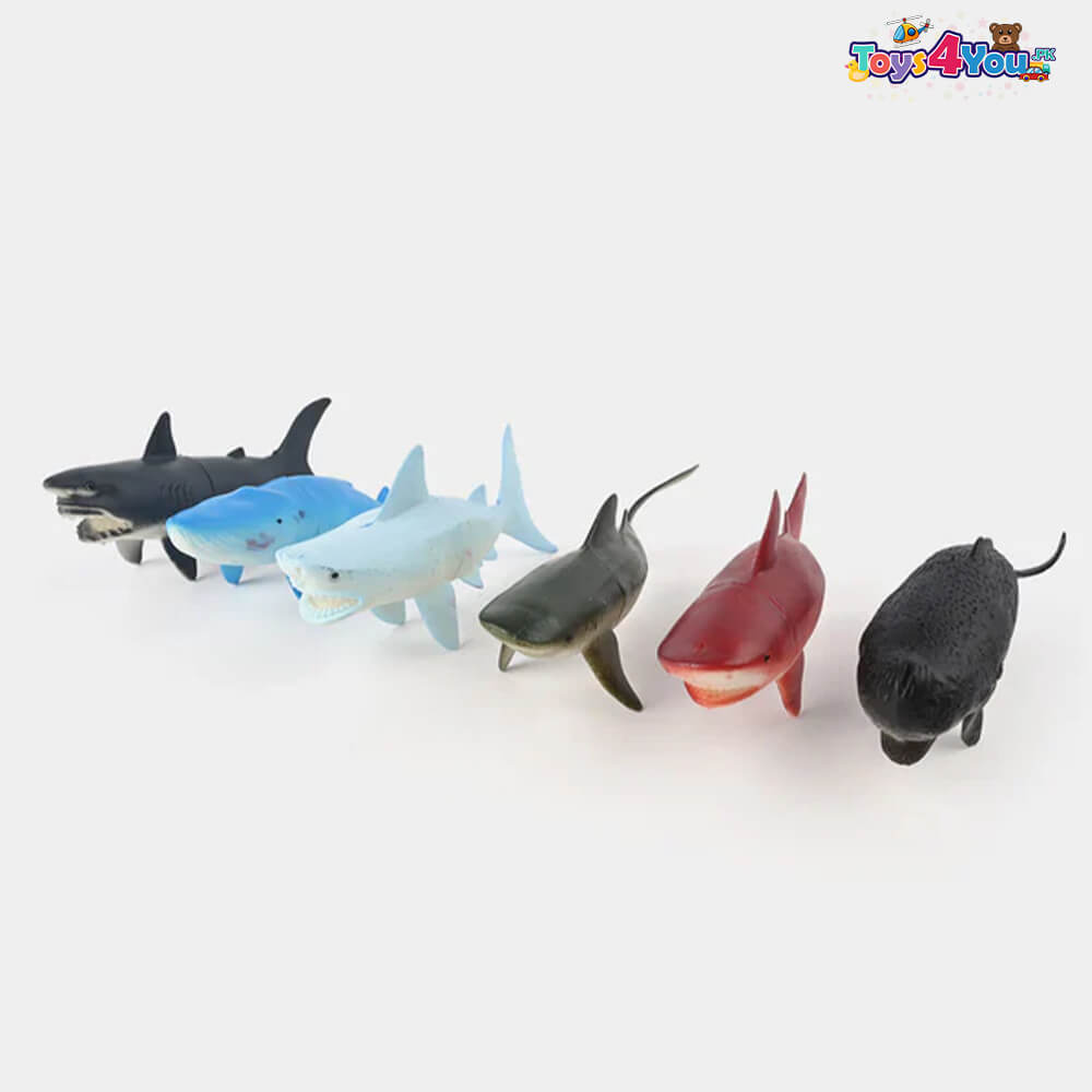 SEA ANIMAL SET TOY - 12PCS