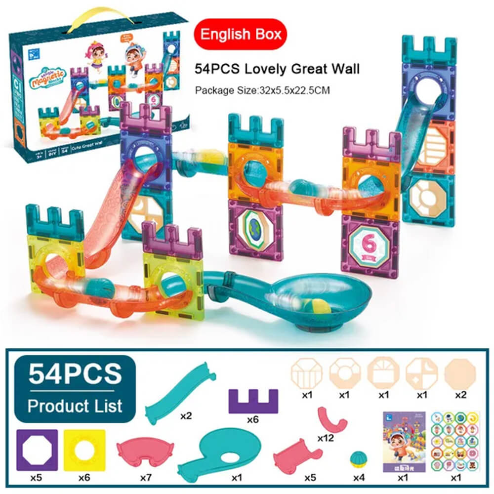 MAGIC MAGNETIC BLOCKS - 54 PCS