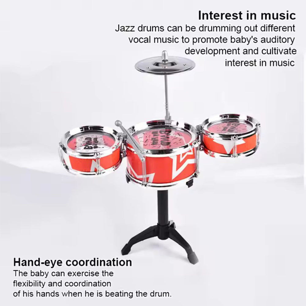 MUSICAL PERCUSSION INSTRUMENTS DRUM SET