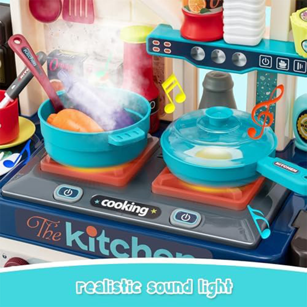 KIDS KITCHEN PLAYSET - 53 PCS