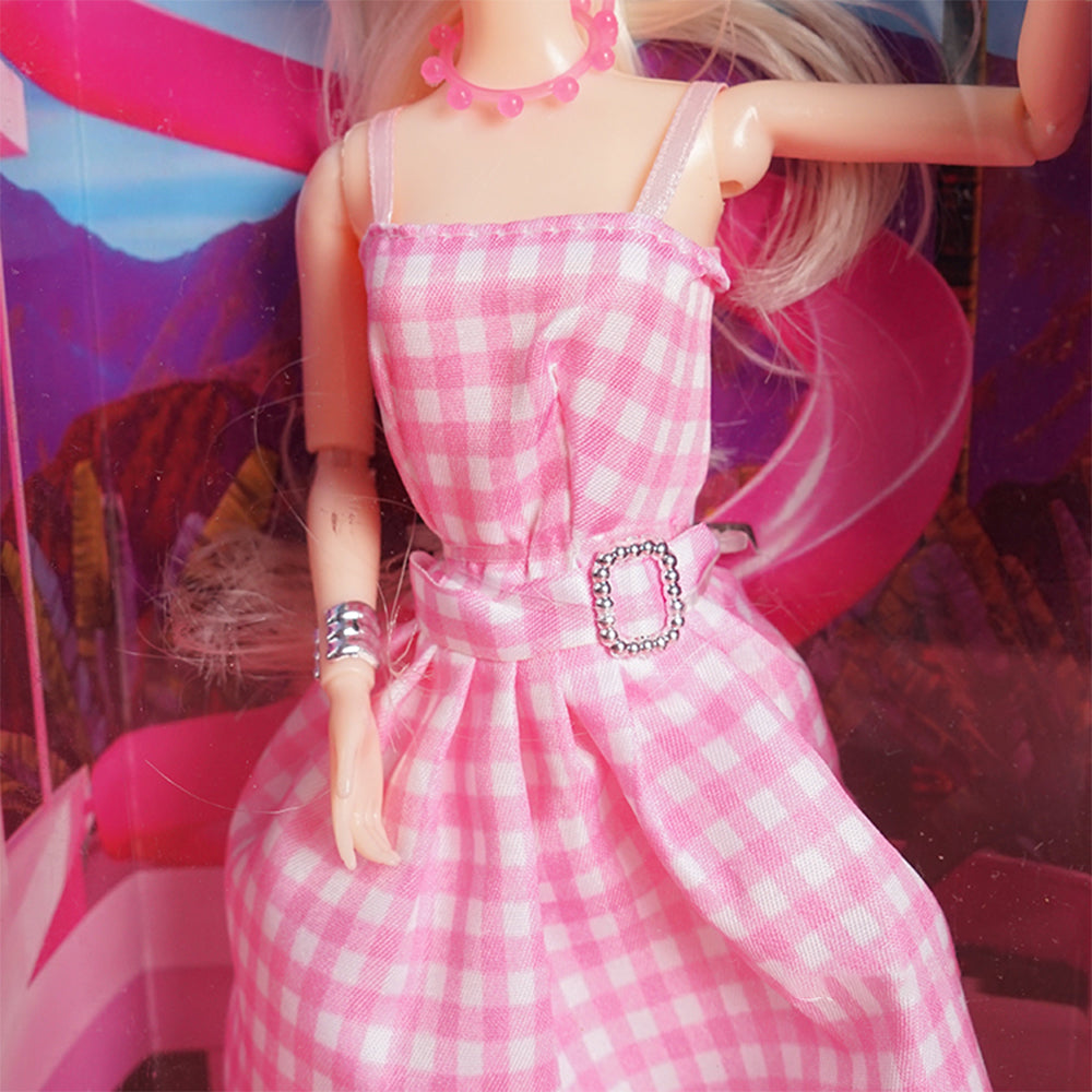 BARBIE DOLL PINK DRESS FOR GIRL