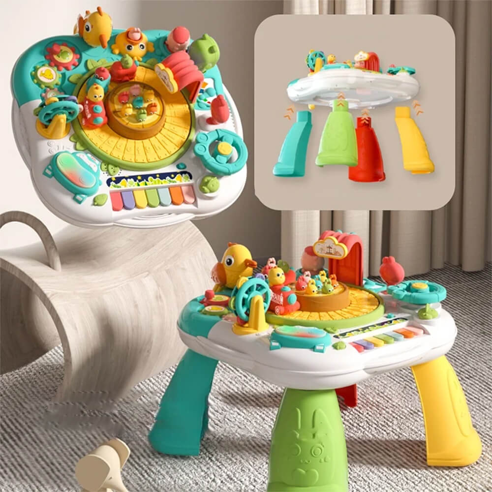 2 IN 1 MULTIFUNCTIONAL BABY ACTIVITY PLAY TABLE