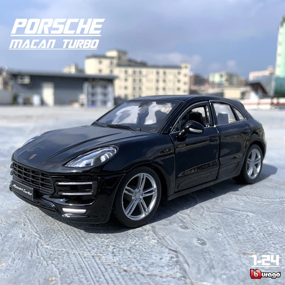 BURAGO 1:24 PORSCHE MACAN DIECAST MODEL