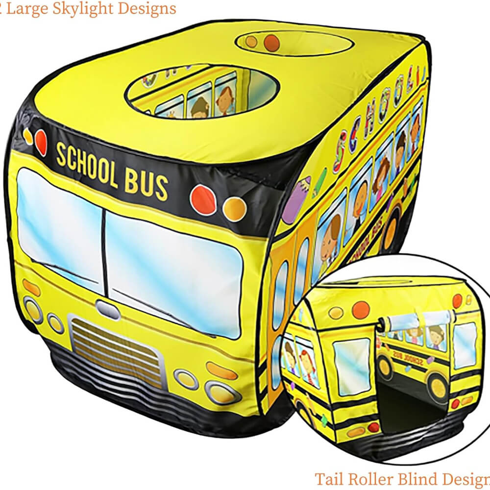 SCHOOL BUS TENT HOUSE FOR KIDS