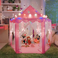 Thumbnail for PRINCESS DREAM BIG SIZE CASTLE TENT HOUSE WITH LIGHTS