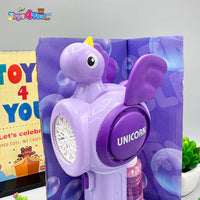 Thumbnail for UNICORN COLORFUL BUBBLE GUN
