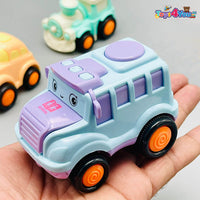 Thumbnail for KIDS PULL BACK FRICTION MINI CAR - PACK OF 4