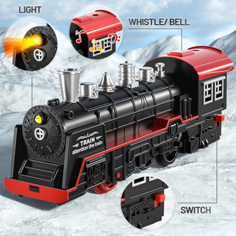 KIDS ELECTRIC STEAM ALLOY TRAIN