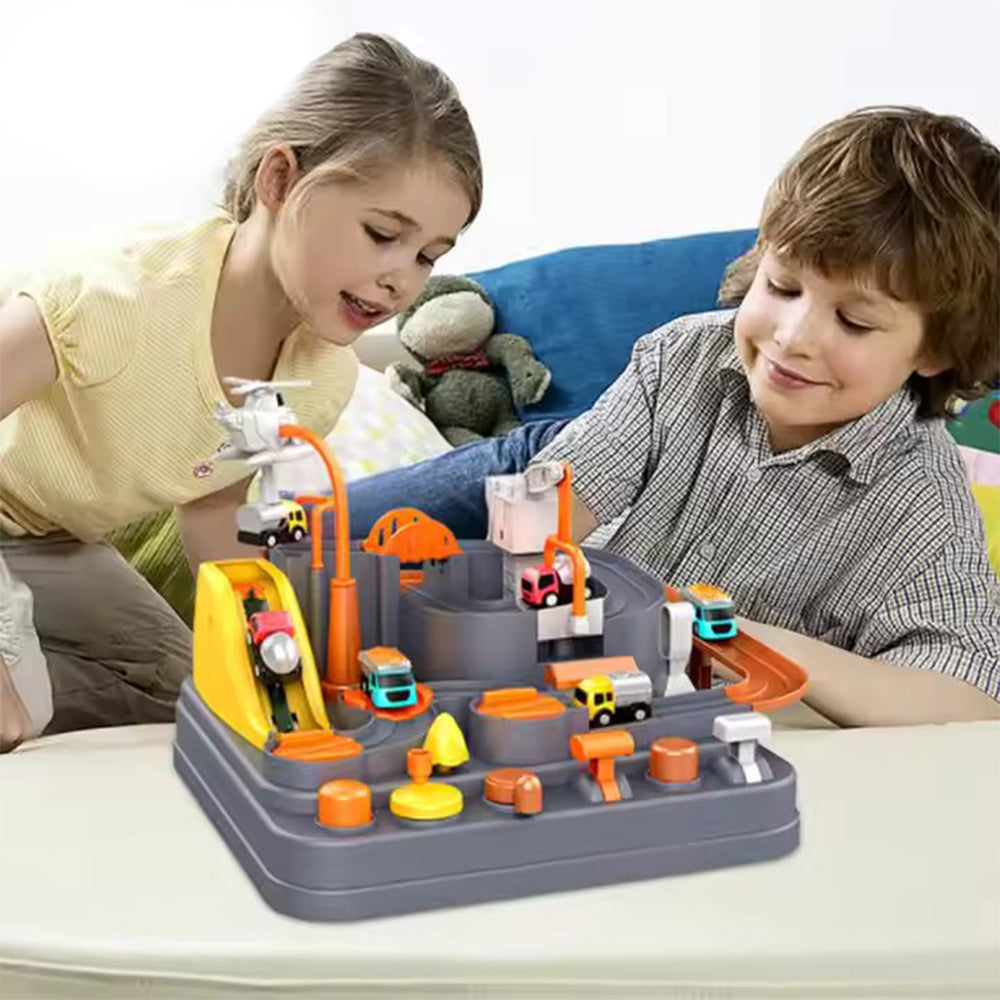 EDUCATIONAL RACING RAIL CAR ADVENTURE GAME