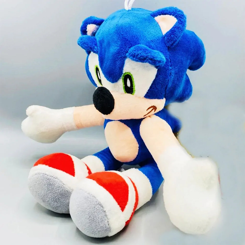 BLUE HEDGEHOG CUTE & SOFT STUFFED PLUSH TOY - 45CM