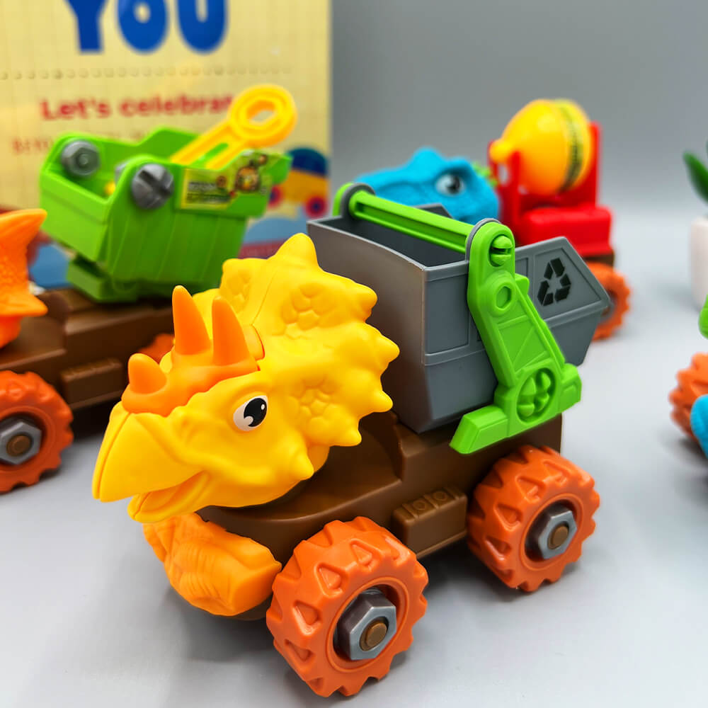 DINOSAUR ENGINEERING TRUCK FOR KIDS