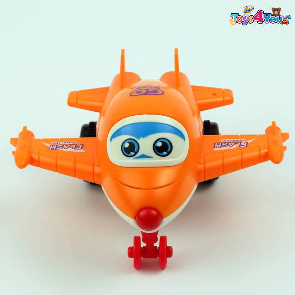 TRANSFORMER STUNT PLANE FRICTION TOY