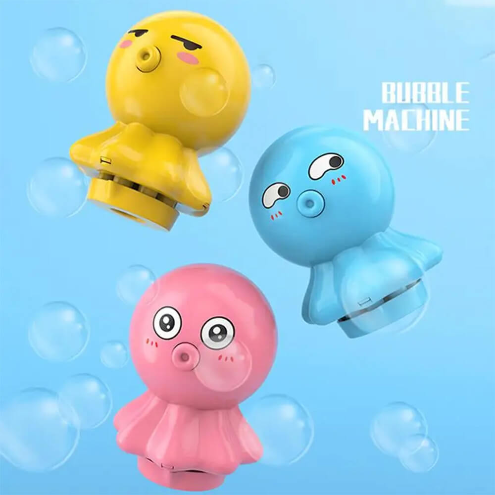 CUTE OCTOPUS BUBBLE MACHINE