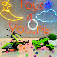 Thumbnail for 2 IN 1 KIDS HAND CONTROL HELICOPTER WITH GUN